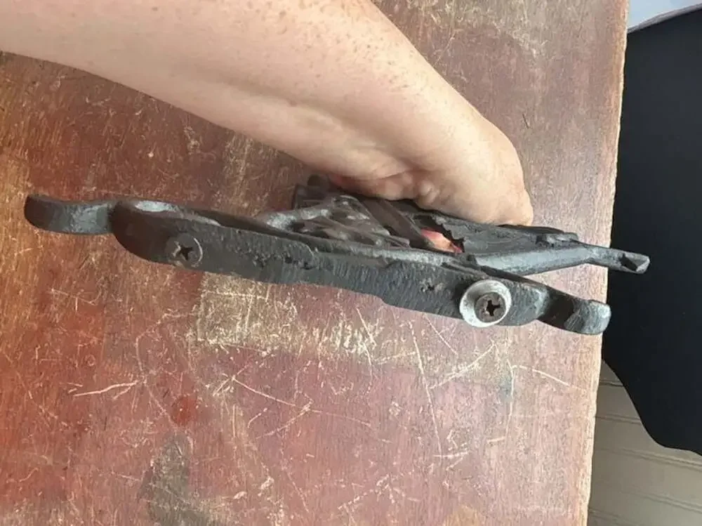 Cast Iron Sailboat Decorative Shelf Bracket Wall Hook Nautical Beach Decor